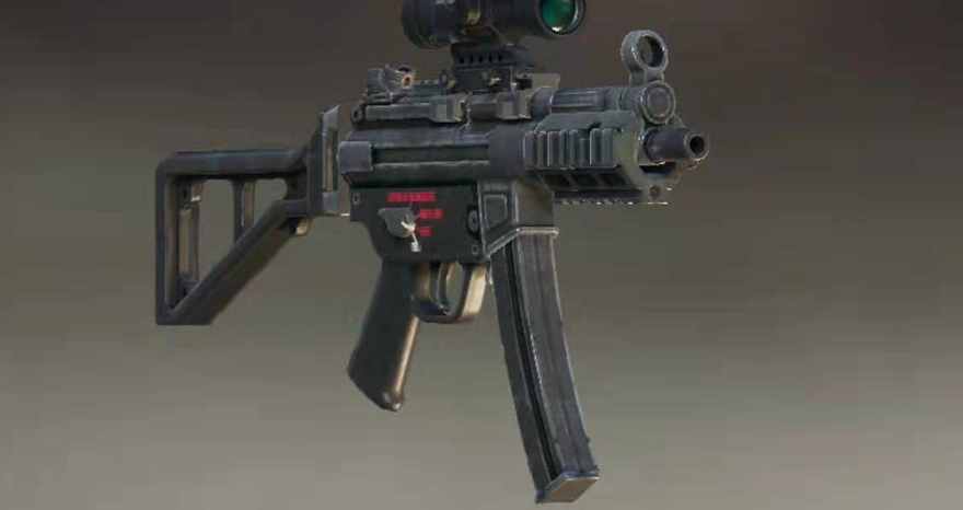 赛博朋克2077MP5K冲锋枪MOD