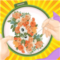 芭比公主爱刺绣