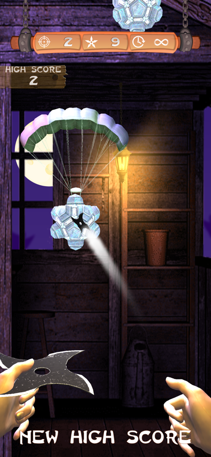 Ninja Shuriken Hit & Knockdown ios版