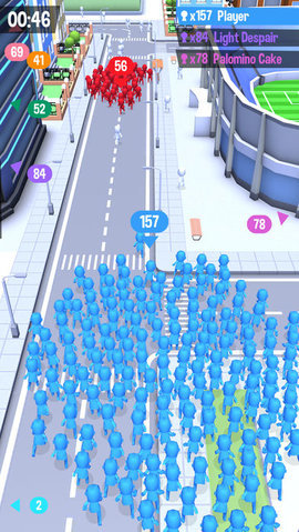 拥挤城市不要翻了陌生人