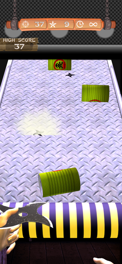 Ninja Shuriken Hit & Knockdown ios版