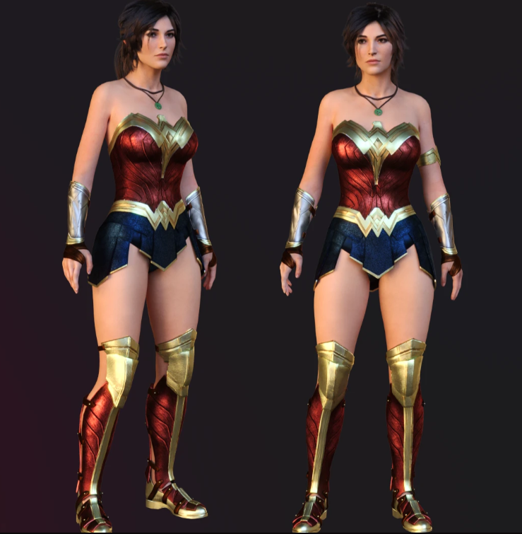 古墓丽影暗影神奇女侠服装MOD