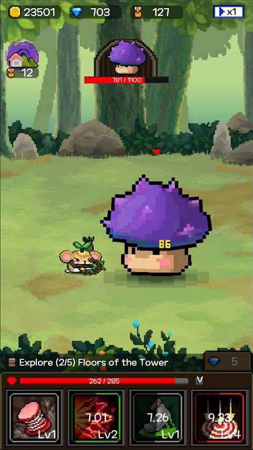 InfinityTower(仓鼠英雄和魔幻塔破解版) 1.1.8中文版