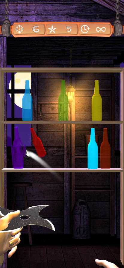 Ninja Shuriken Hit & Knockdown ios版