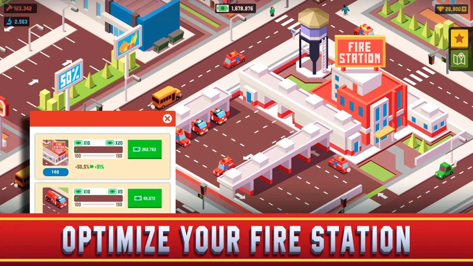 Idle Firefighter Empire Tycoon(空闲的消防员帝国大亨破解版) 0.9.0最新版