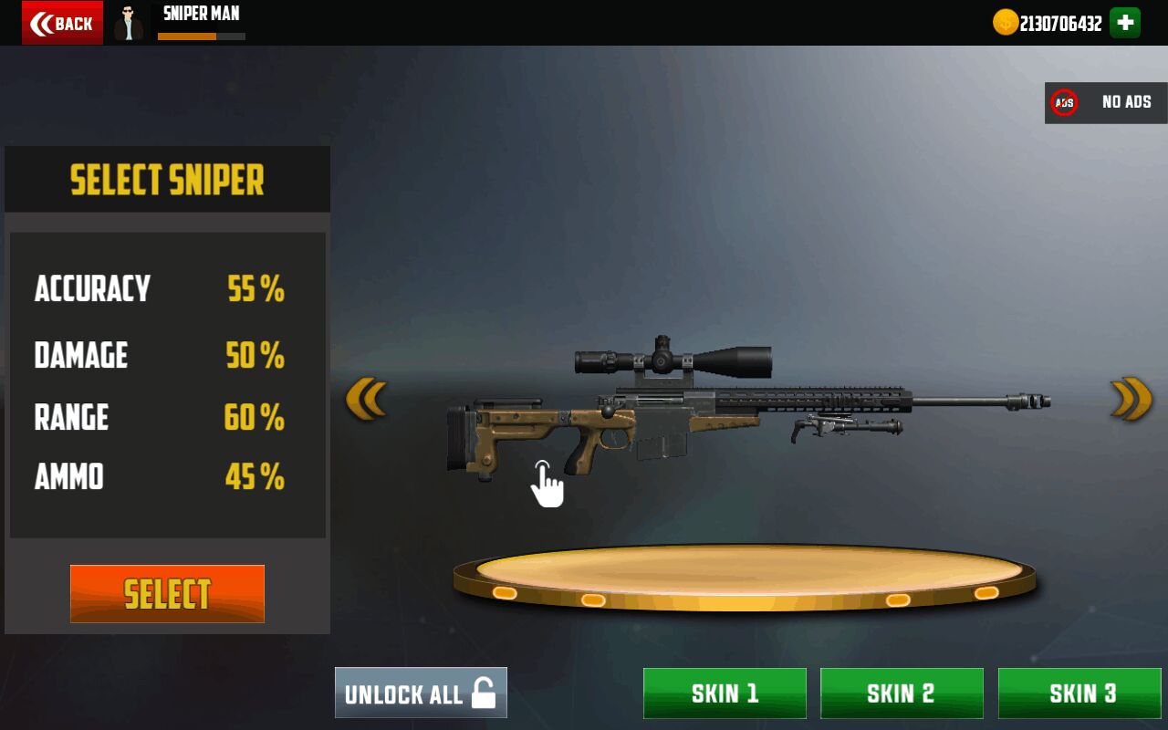 Sniper 3D Assassin Fury狙击手3D刺客狂怒（大量金币） 1.0.18破解版