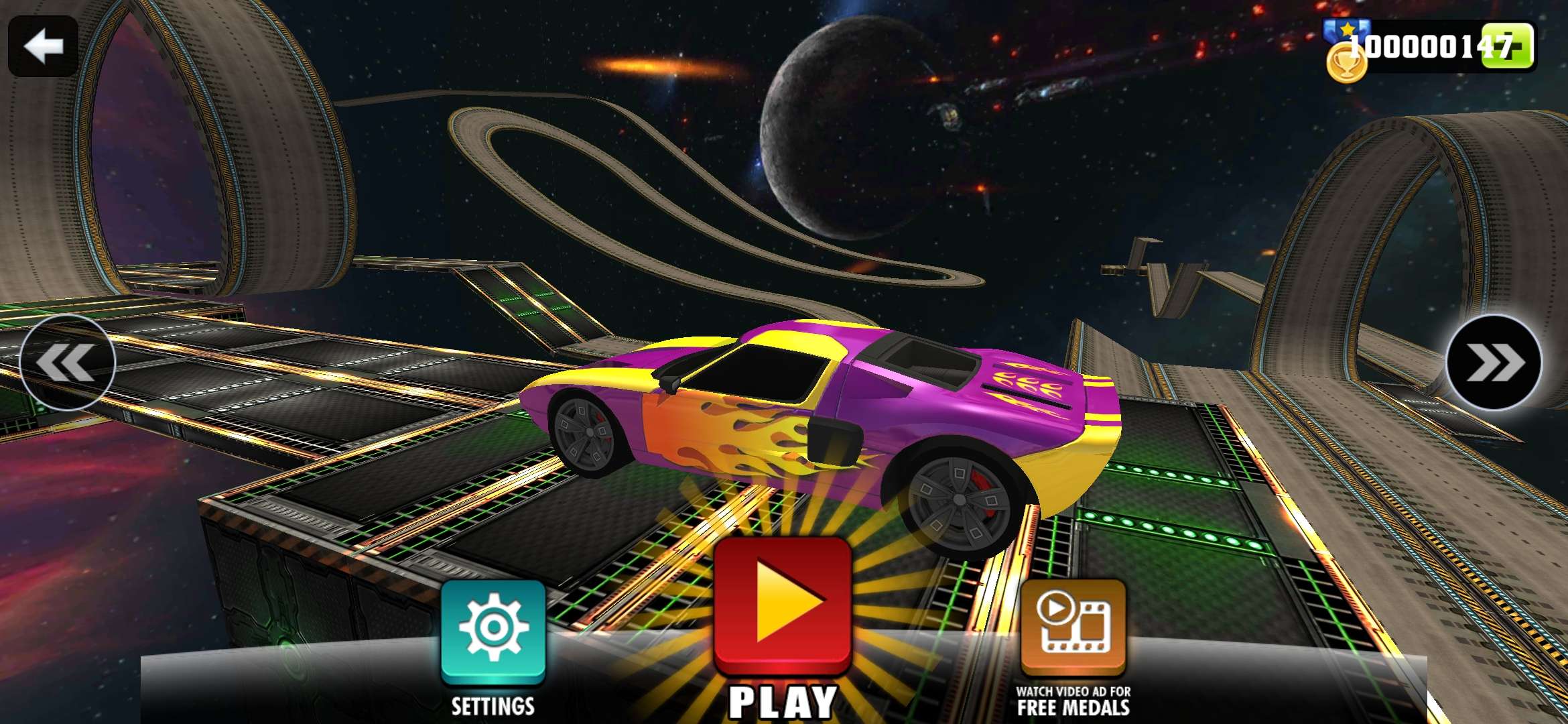 Impossible Car Tracks 3D(不可能的特技汽车轨道3D解锁车辆版) 1.7无限金币版