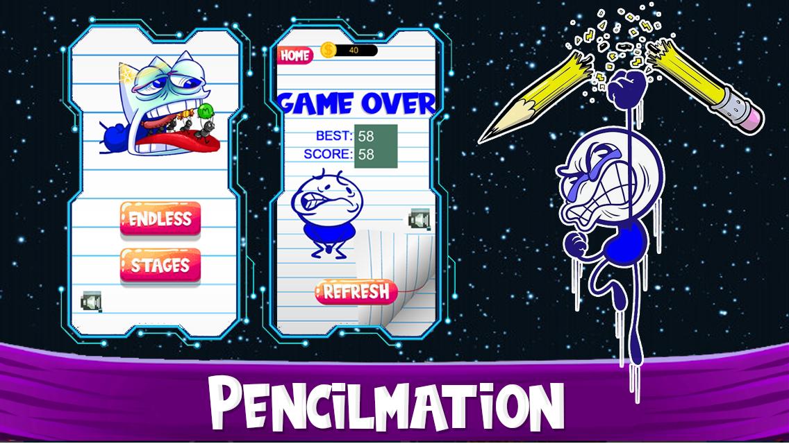 pencilmate Great BATTLE OF THE FANDOMS(铅笔友的伟大战斗无限金币版) 6.0安卓版