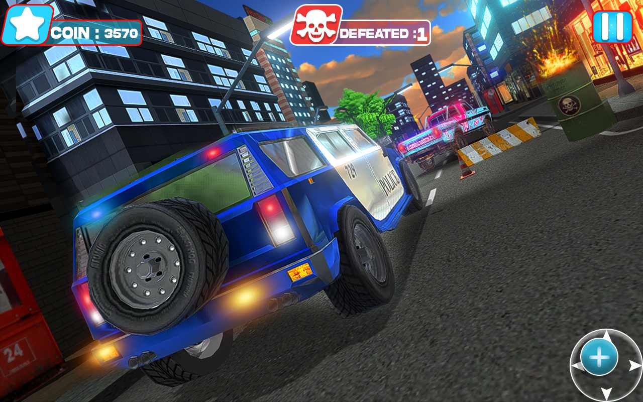 NY Police Car Fighting American City Games 2021(格斗汽车破解版) 1.0.4最新版