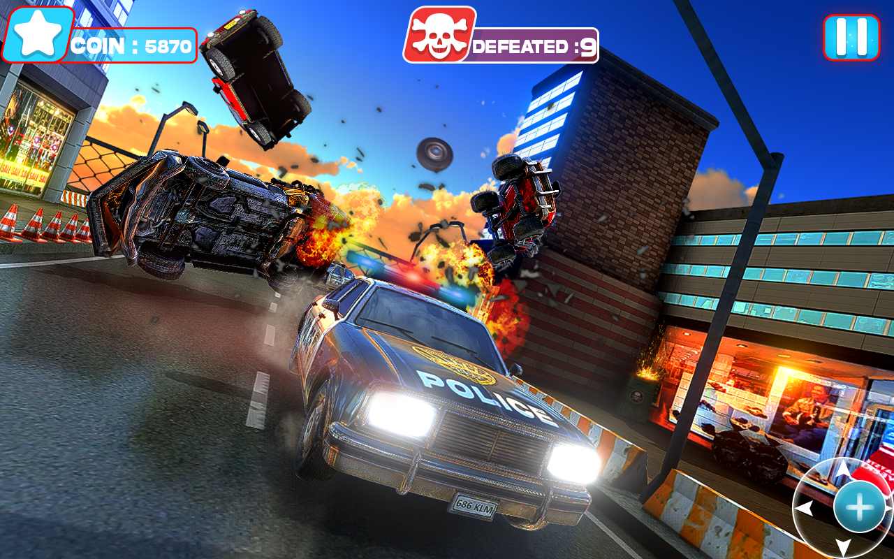 NY Police Car Fighting American City Games 2021(格斗汽车破解版) 1.0.4最新版