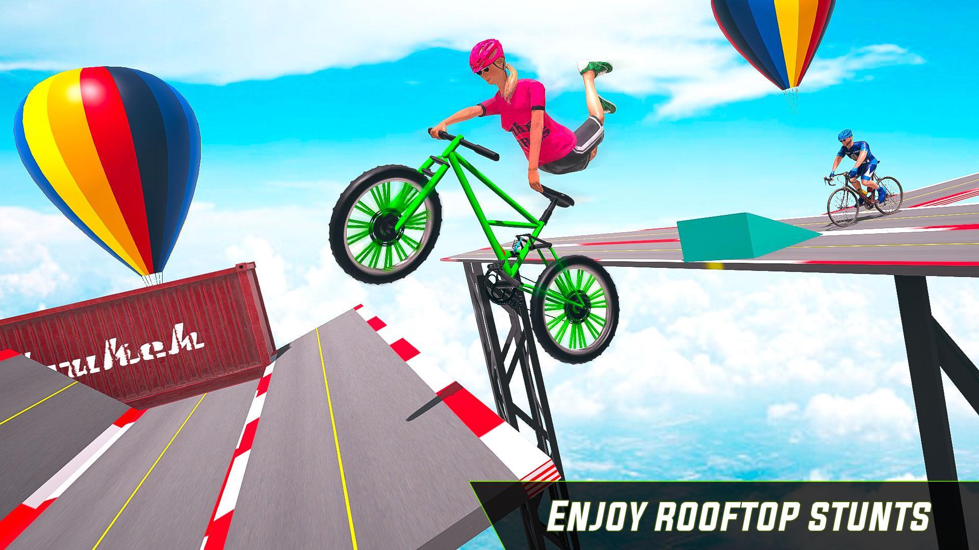 Cycle Stunt Racing Impossible Tracks(BMX自行车特技破解版) 3.0无限金币版