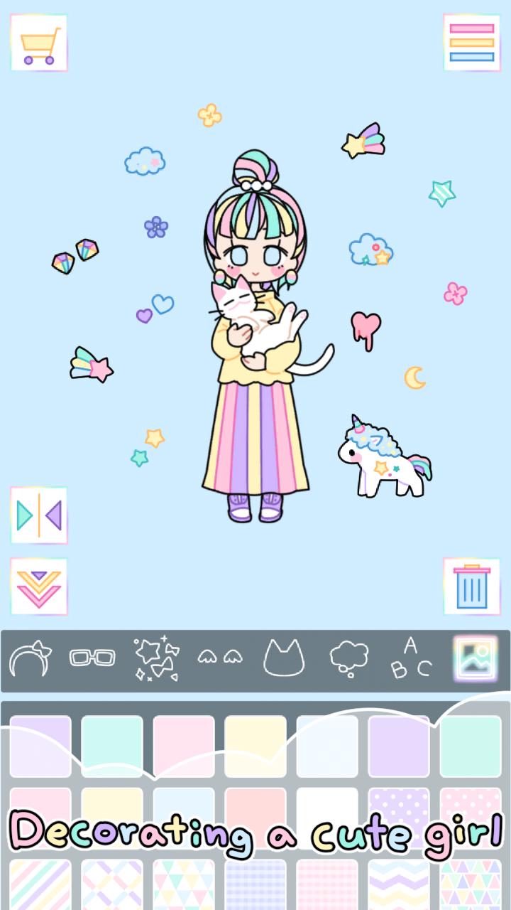 粉彩女孩衣服全解锁版 2.4.9内购版