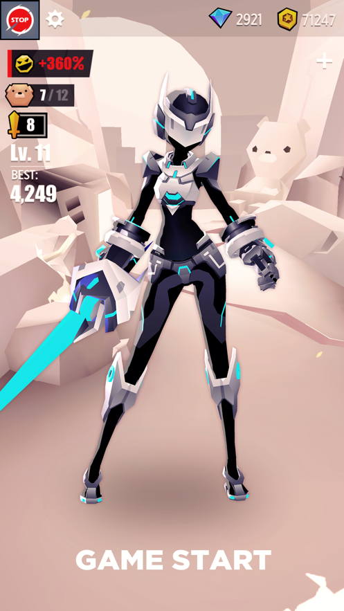 战斗少女跑酷 ios版