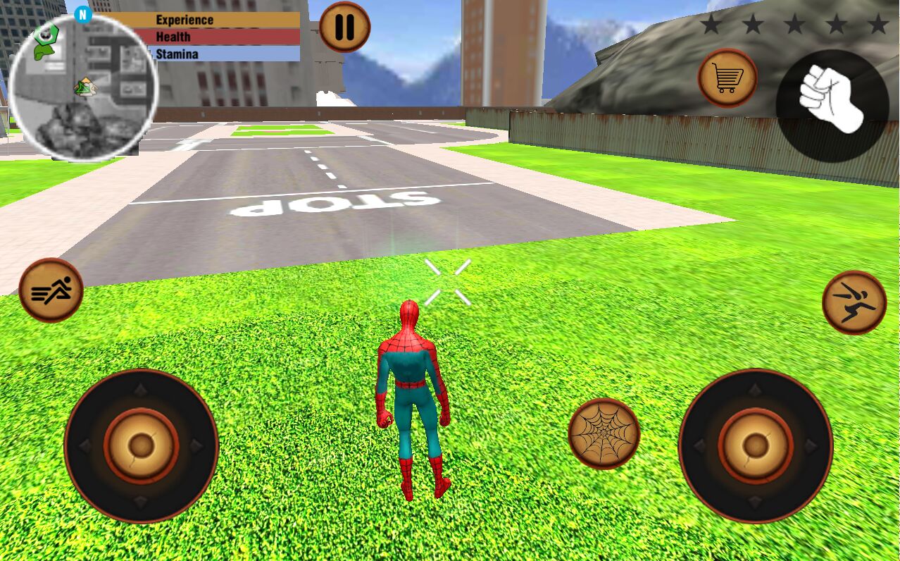 Spider stickman Rope hero(忍者绳索英雄无限钻石版) 1.2无限钞票版