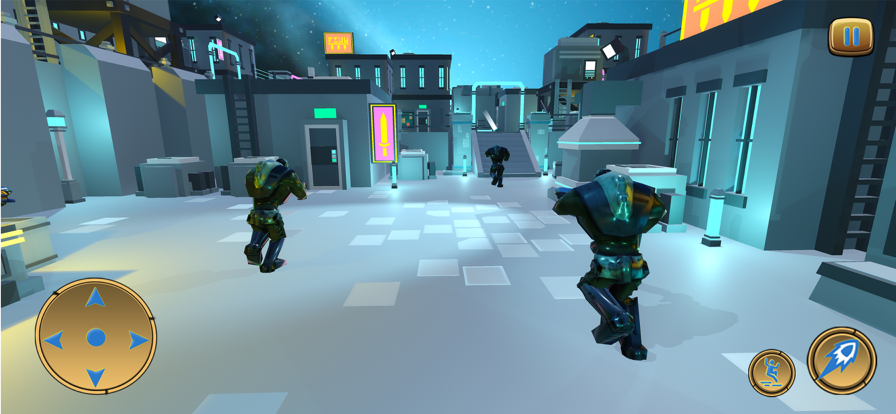 Scifi Robot War Shooting Game ios版