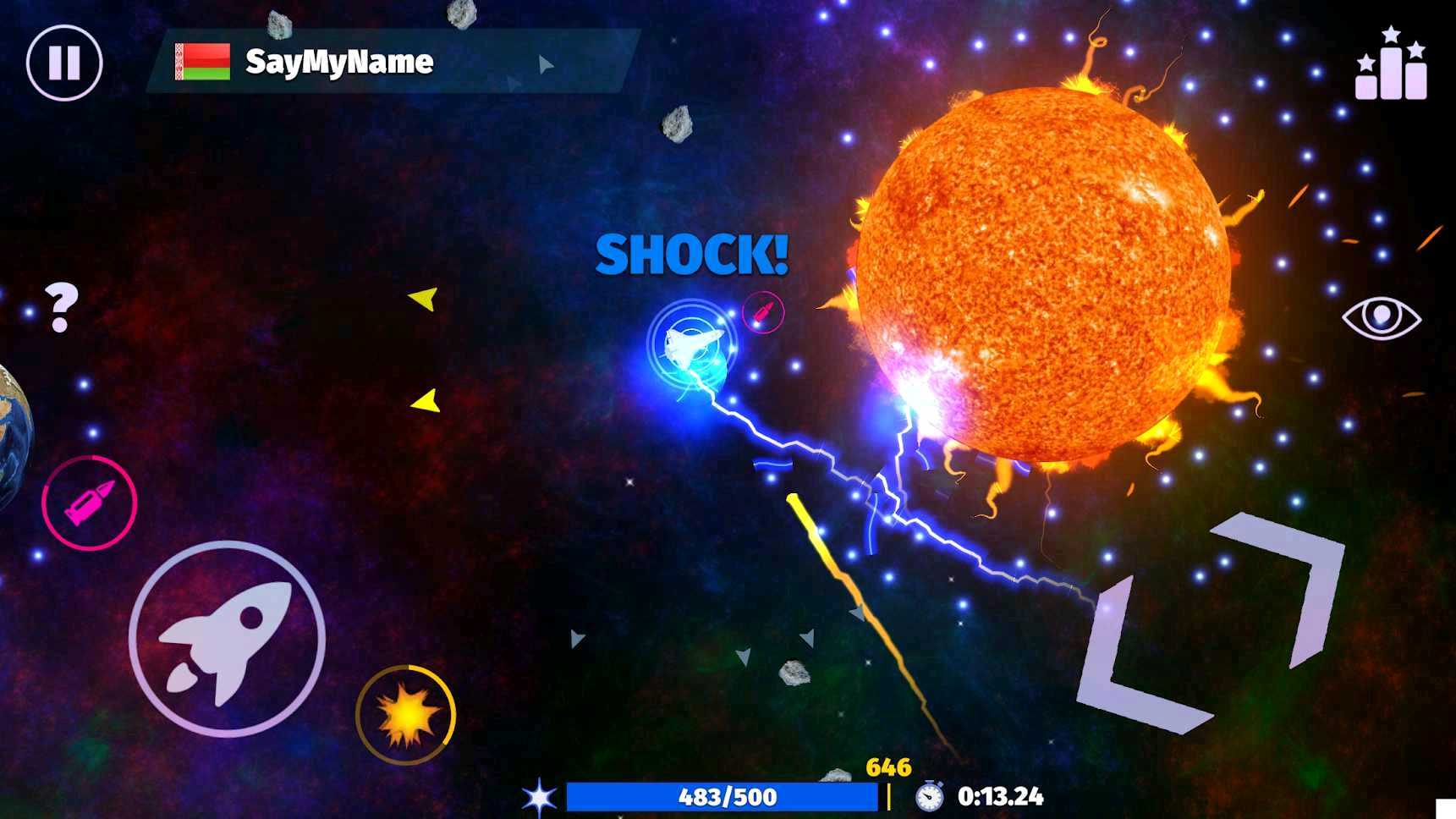 Space Storm(太空风暴小行星袭击无限钻石版) 1.8.0破解版