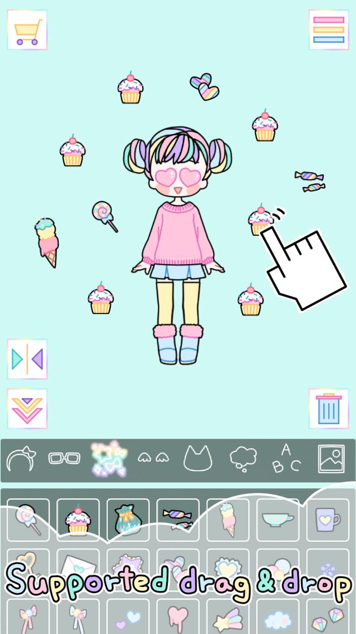 粉彩女孩衣服全解锁版 2.4.9内购版