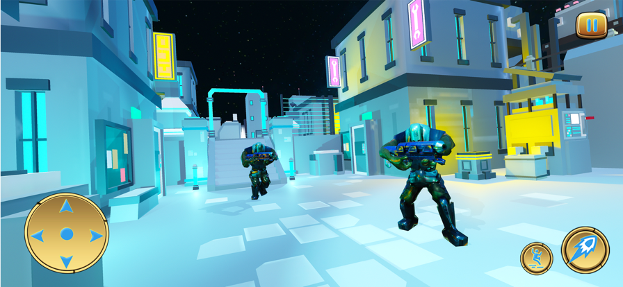 Scifi Robot War Shooting Game ios版