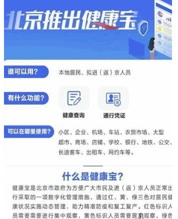 北京健康宝(二维码)