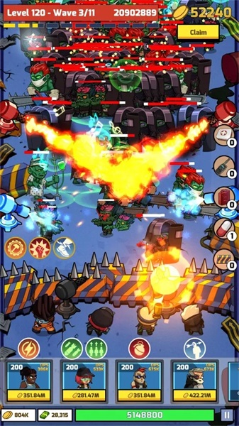 僵尸放置防御国际服破解版 1.6.23中文破解版