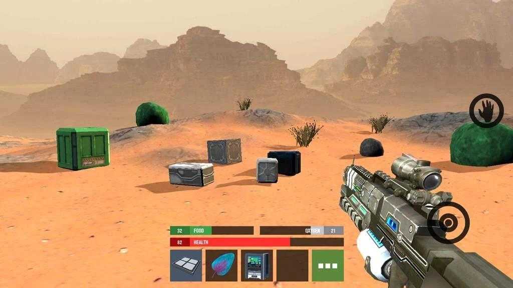 火星生存模拟3D（角色不饥饿不缺氧） 1.0修改版