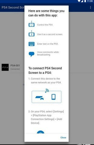 PS4 Second Screen