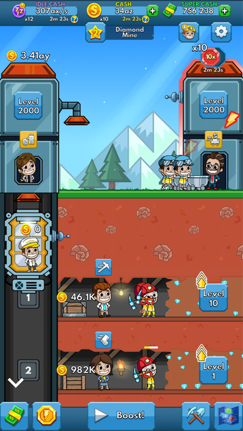 采矿大亨：掘金之旅 ios版