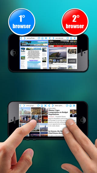 分屏浏览器（Double Browser Pro）v1.4
