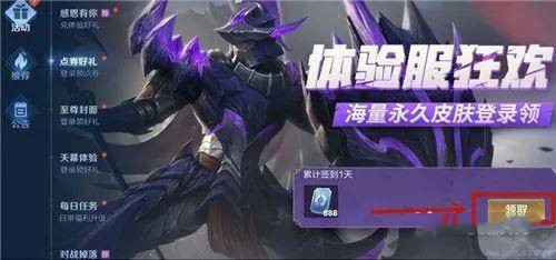王者荣耀体验服