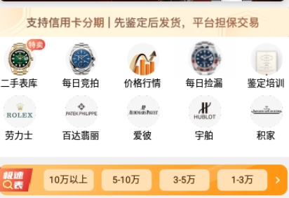 万表二手表