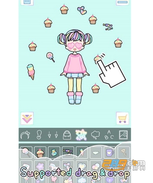 粉彩女孩成年版