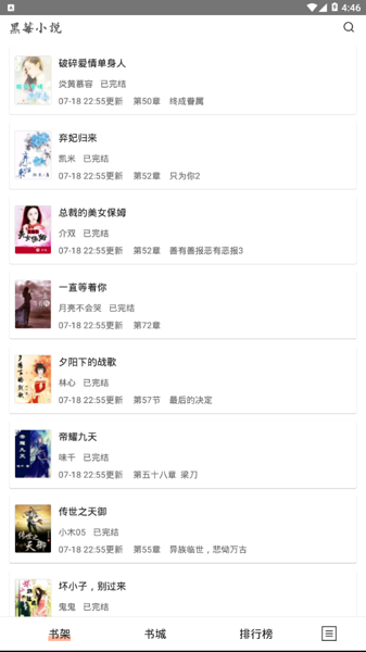 黑莓小说阅读器