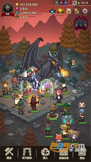 Evil Hunter Tycoon(猎魔村物语无限钻石破解版)v1.124安卓版