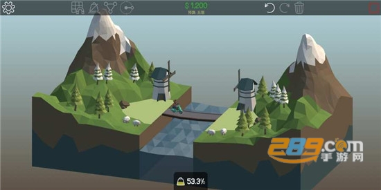 Poly Bridge 2-Bridge Master桥梁建筑师2手机版下载中文版v1.0.0
