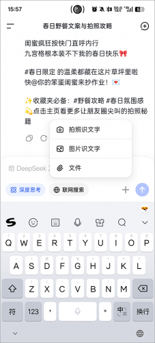 deepseek百度版