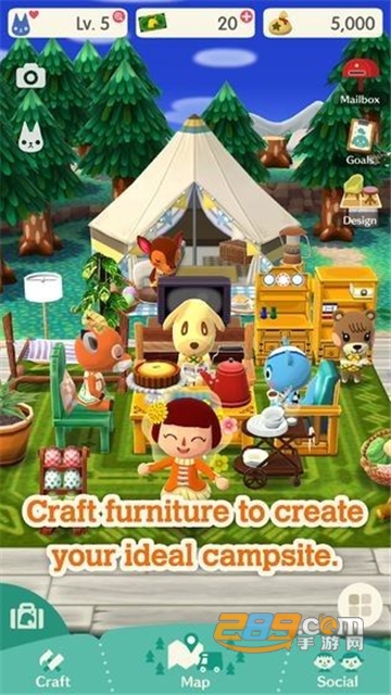 Pocket Camp(动物森友会无限金币钻石内购破解版)v3.2.1