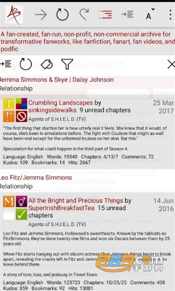 Fanfic Pocket Library中文版官方链接v1.2.5安卓版