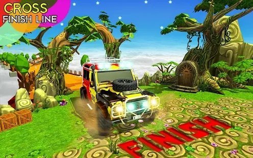 开放世界山道吉普车4x4