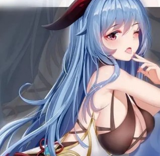 甘雨触摸
