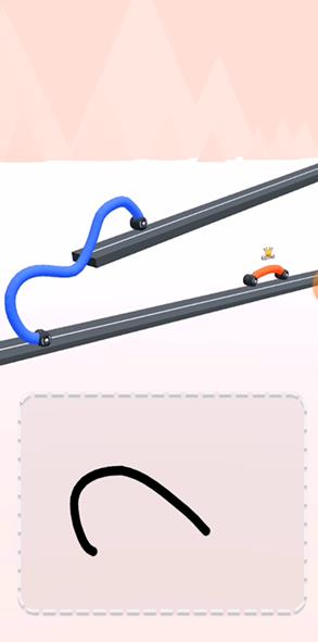 趣味手画赛车(Draw Race)
