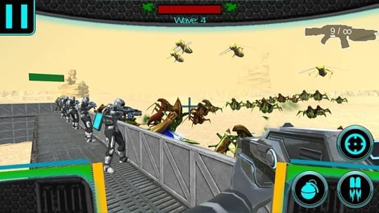 星际虫族战争游戏(Combat Troopers - Star Bug Wars)