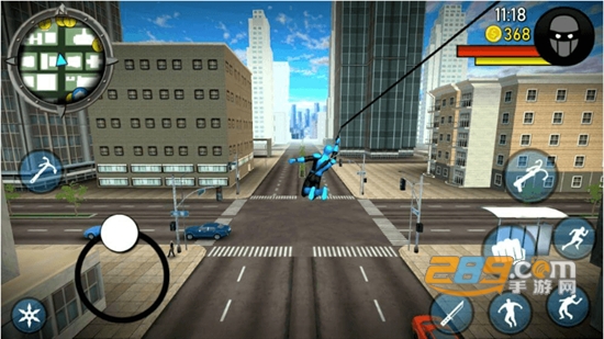 蓝色忍者超级英雄游戏下载手机版2022最新版（Blue Ninja）v14.9安卓版