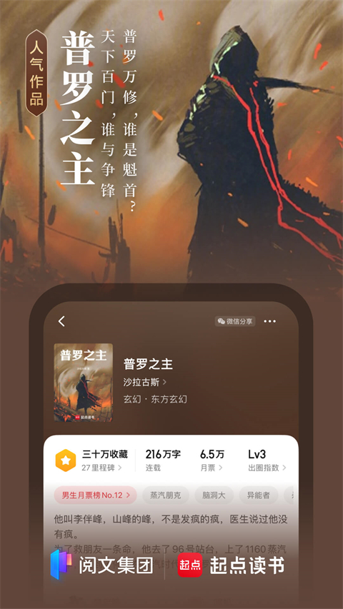 起点阅读无限会员版