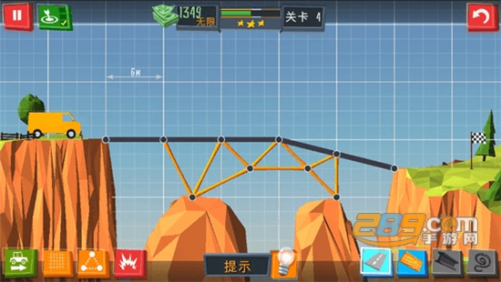 桥梁建造者游戏下载安卓2022免费版（Build a Bridge!）v4.1.1手机版