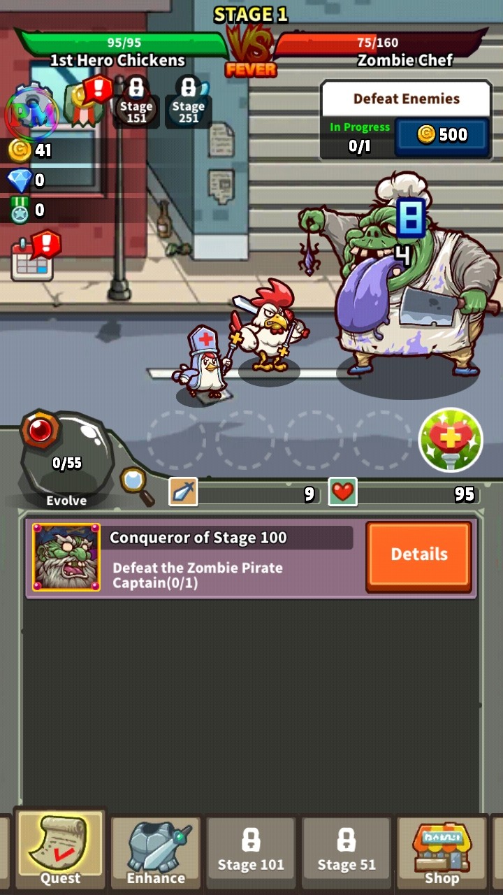小鸡vs僵尸内置菜单(Chicken Vs Zombies) 小鸡vs僵尸内置菜单(Chicken Vs Zombies)