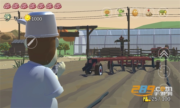 植物大战僵尸戴夫有枪3d版下载2022官方正版v1.0无敌版