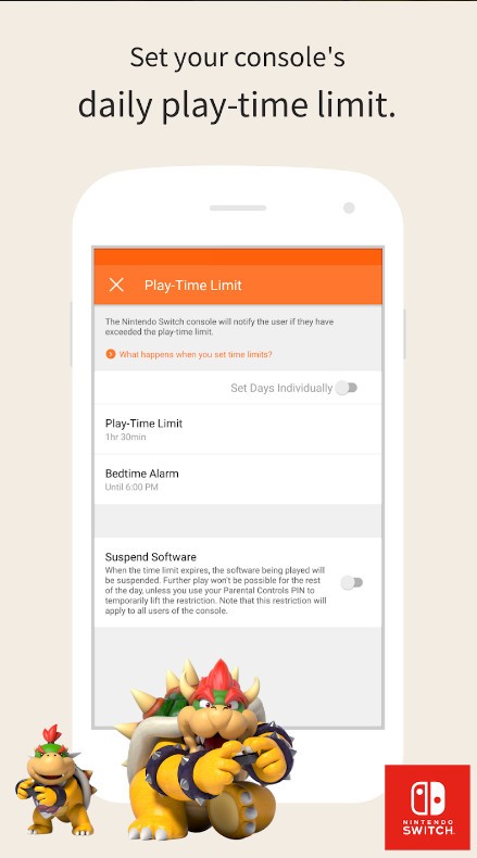任天堂家长监管app