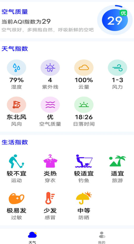 天气预报小时报
