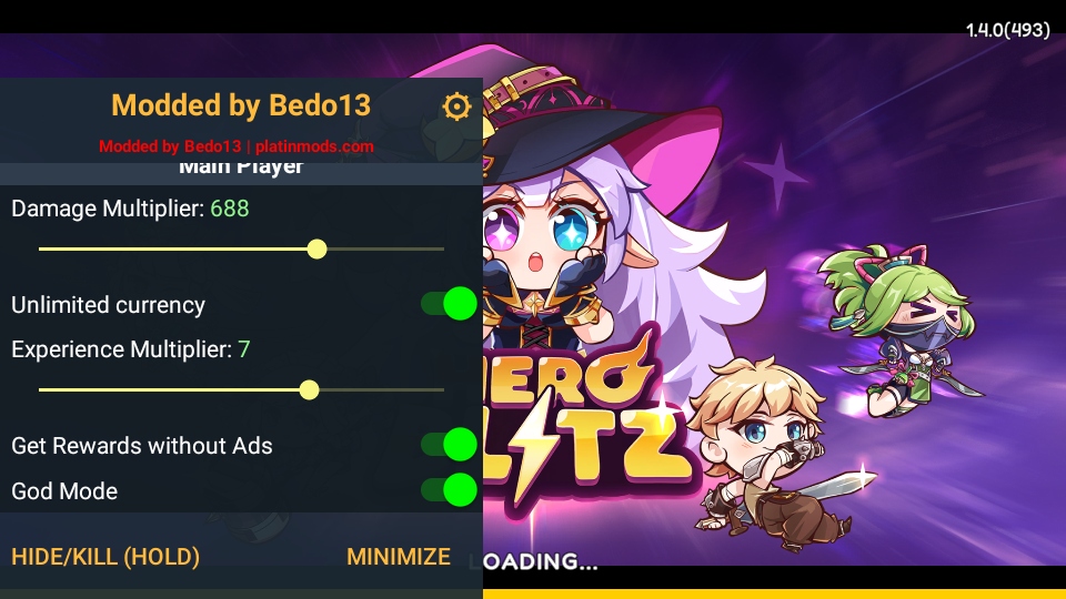 英雄闪电战内置菜单最新版本(Hero Blitz) 2.5.6安卓版