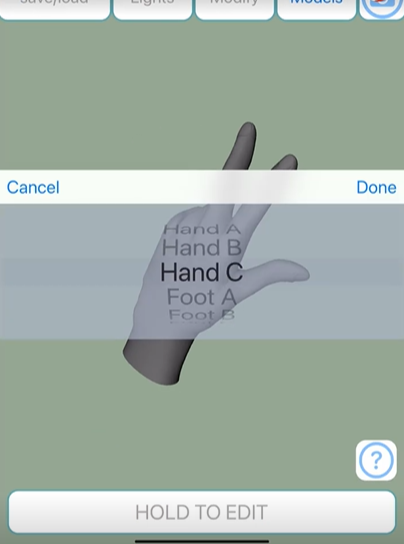 handmodel绘画手势工具